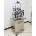 Semi-automatische binaire pakking aerosol vulmachine / aerosol spray blik vulmachine